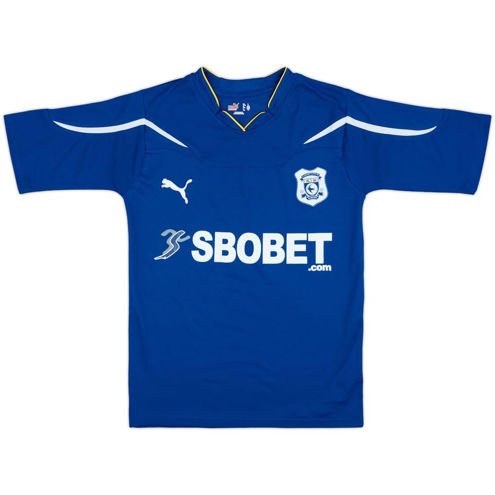 2010-11 Cardiff Home Shirt - 7/10 - (S)