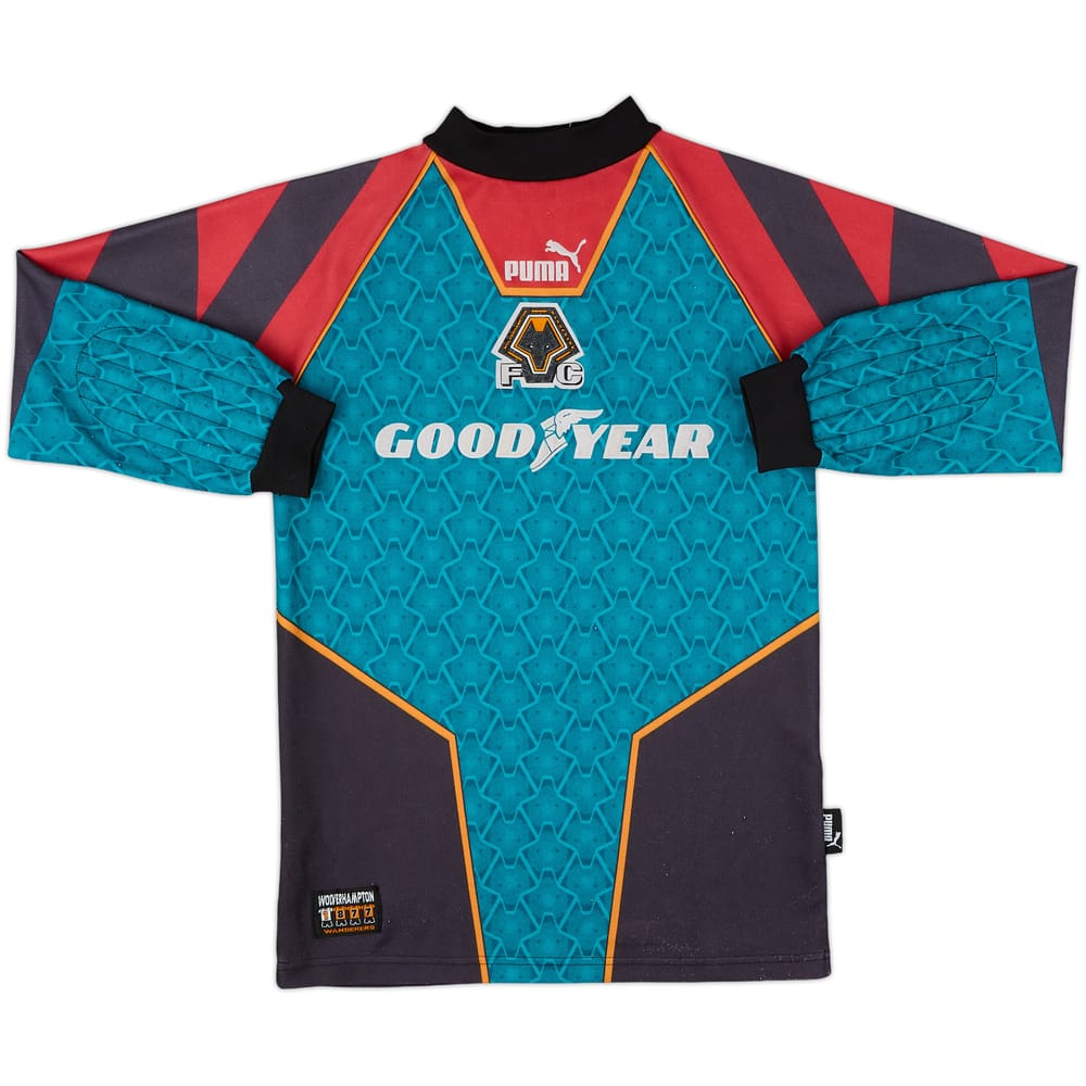 1996-98 Wolves GK Shirt #1 - 8/10 - (S)