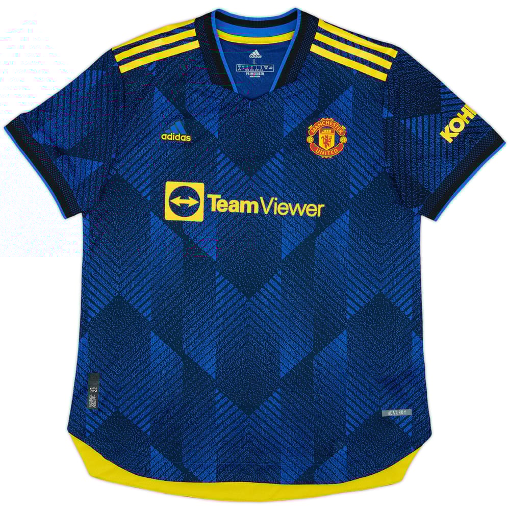 2021-22 Manchester United Authentic Third Shirt - 10/10 - (Women's L)