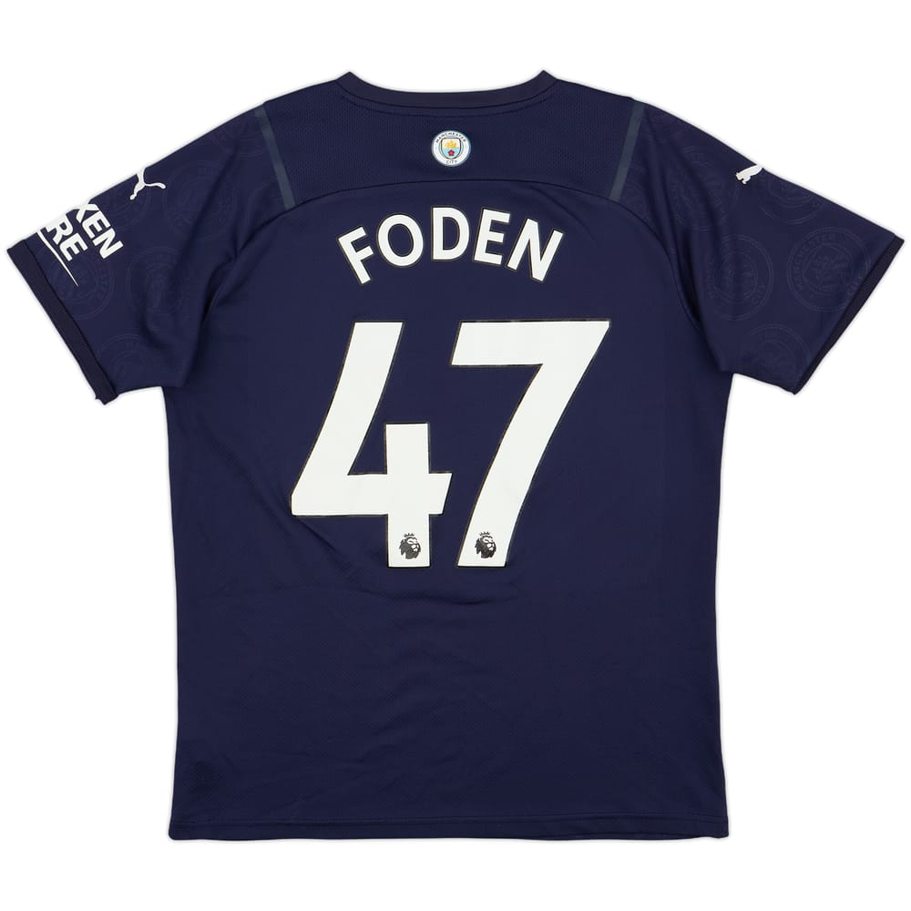 2021-22 Manchester City Third Shirt Foden #47 - 8/10 - (M)