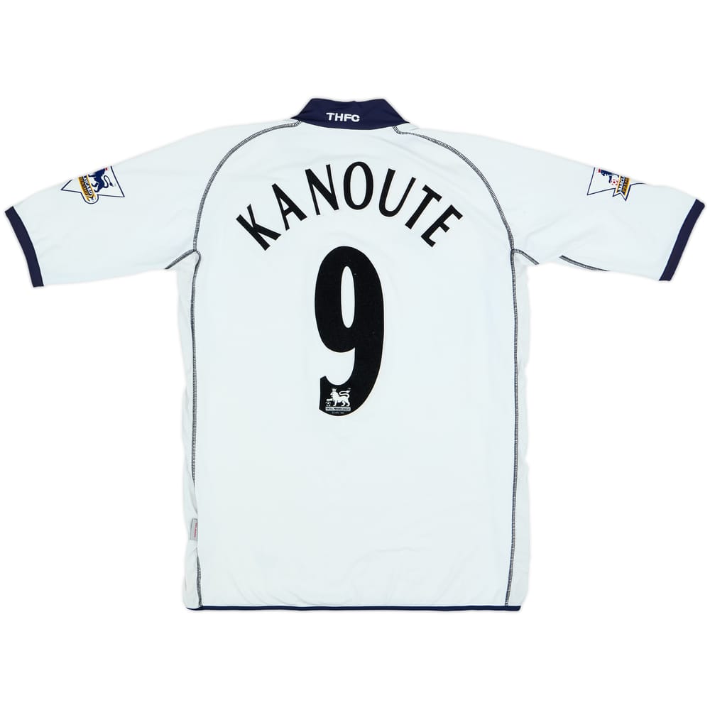 2002-04 Tottenham Home Shirt Kanoute #9 - 7/10 - (L)