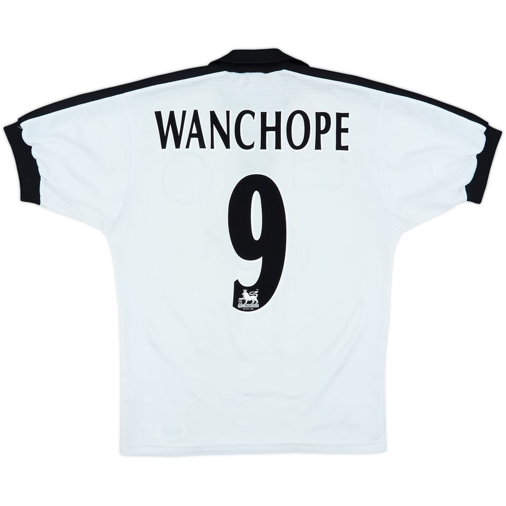 1997-98 Derby County Home Shirt Wanchope #9 - 6/10 - (S)