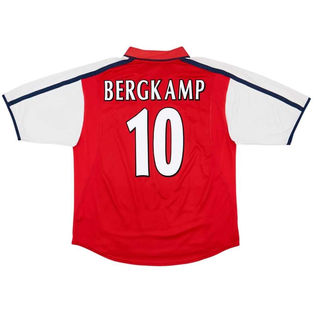 2000-02 Arsenal Home Shirt Bergkamp #10 - 6/10 - (XL)