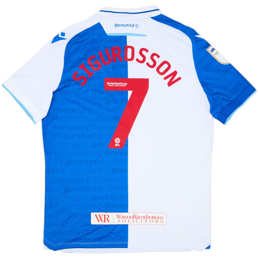 2023-24 Blackburn Home Shirt Sigurdsson #7 (XL)
