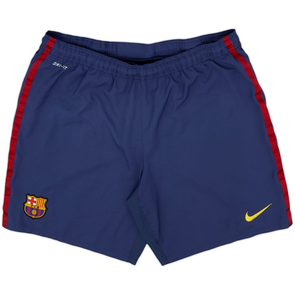 2013-14 Barcelona Home Shorts - 8/10 - (XXL)