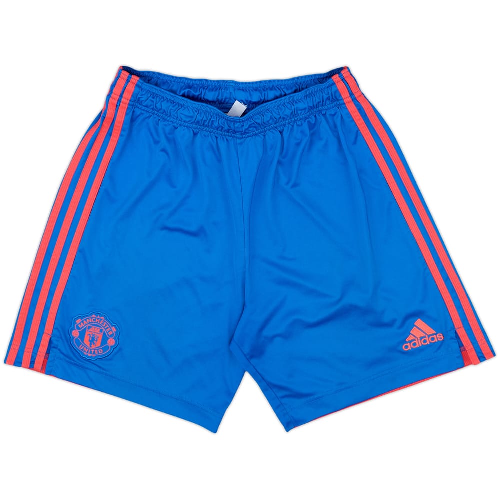 2021-22 Manchester United adidas Training Shorts - 9/10 - (M)