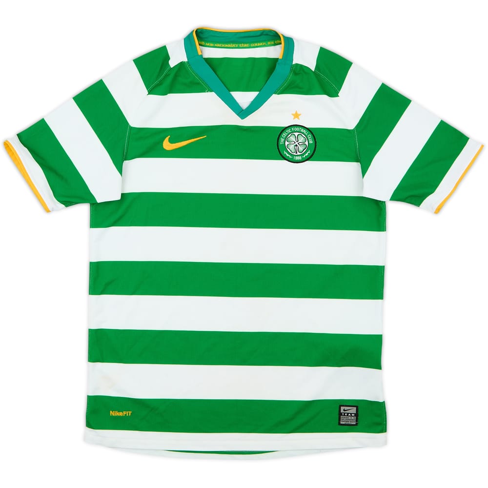 2008-10 Celtic Home Shirt - 5/10 - (12-13 Years)