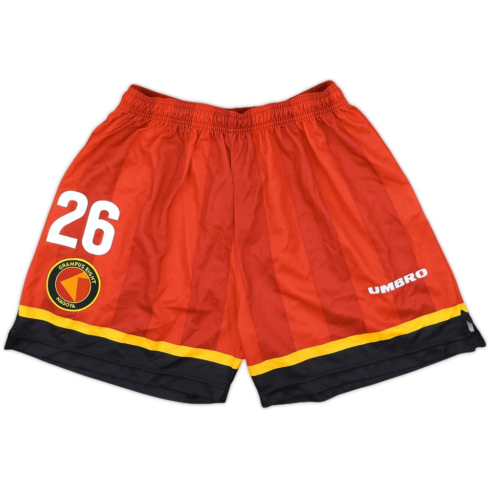 1997 Nagoya Grampus Eight Player Issue Home Shorts #26 - 7/10 - (S)