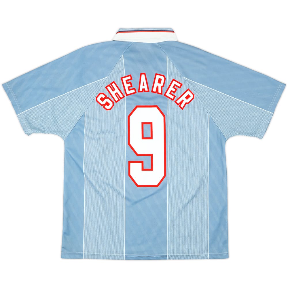 1996-97 England Away Shirt Shearer #9 - 9/10 - (L)