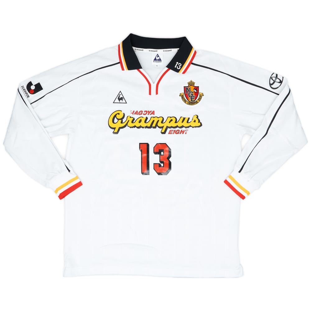 1999-00 Nagoya Grampus Eight Match Issue Away Shirt #13 (Noguchi)