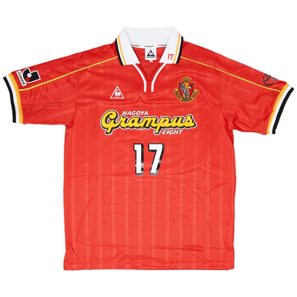 2000 Nagoya Grampus Eight Match Issue Home Shirt #17 (Miyahara)