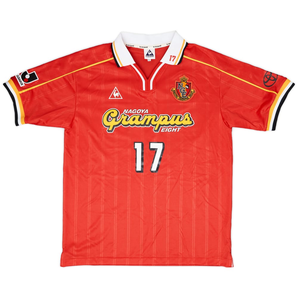 2000 Nagoya Grampus Eight Match Issue Home Shirt #17 (Miyahara)