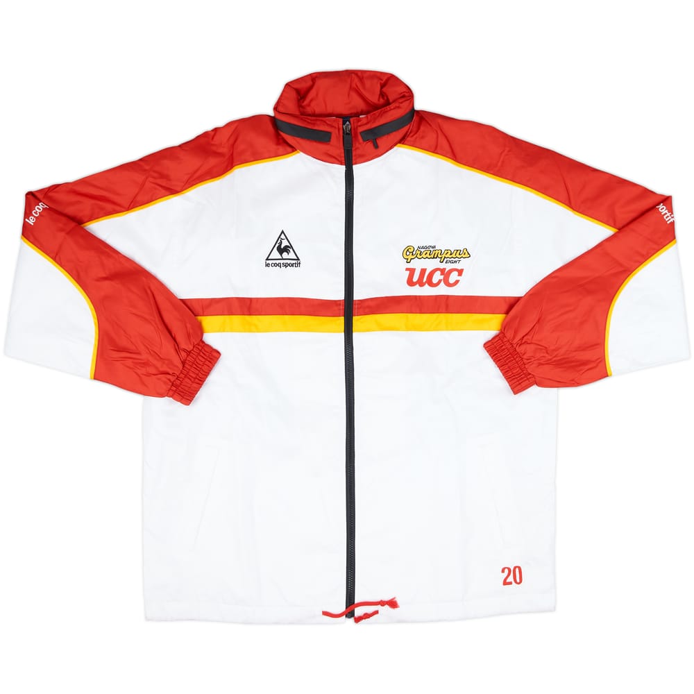 1999 Nagoya Grampus Eight Le Coq Sportif Player Issue Hooded Track Jacket #20 - 10/10 - (XL)
