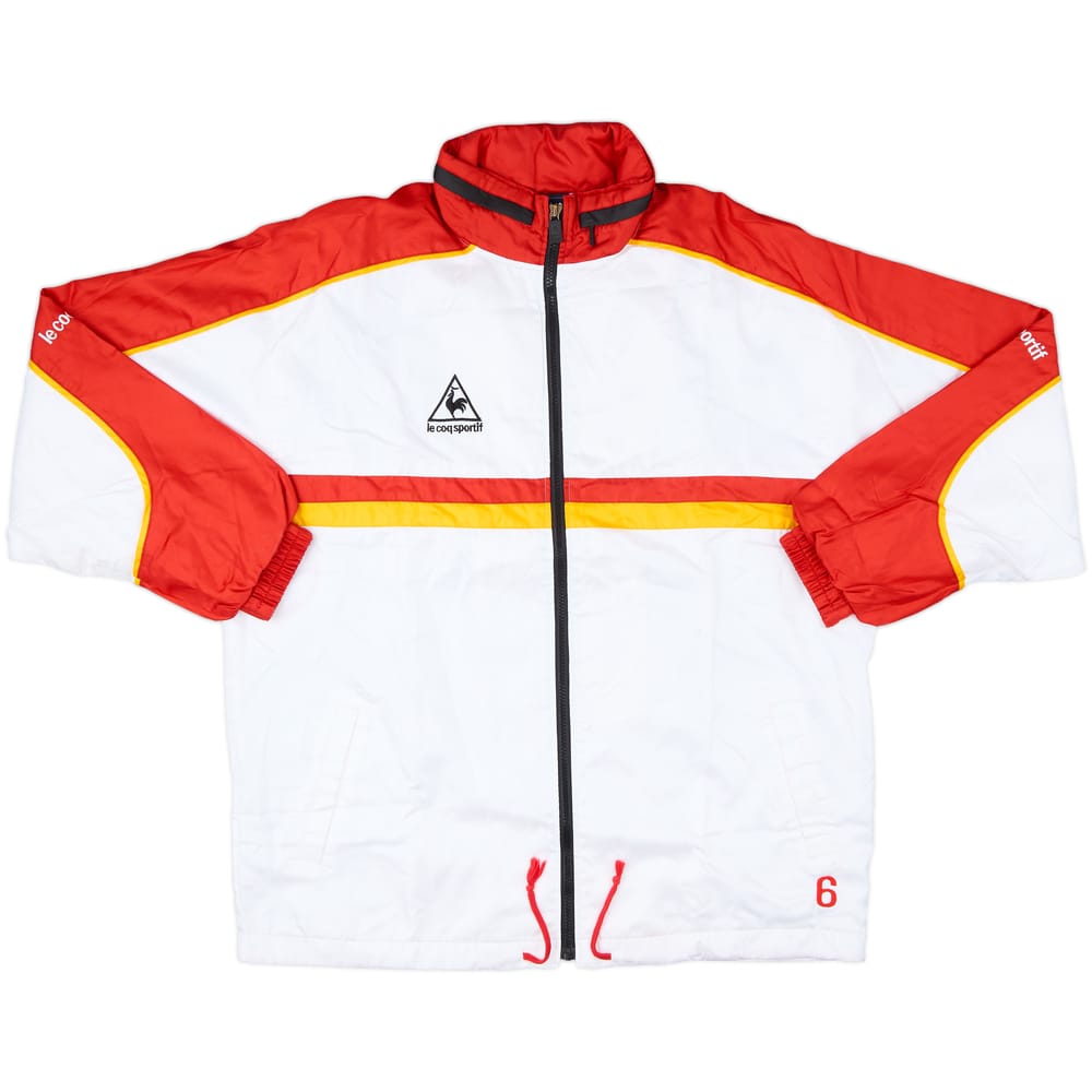 1999 Nagoya Grampus Eight Le Coq Sportif Player Issue Hooded Track Jacket #6 - 9/10 - (L)