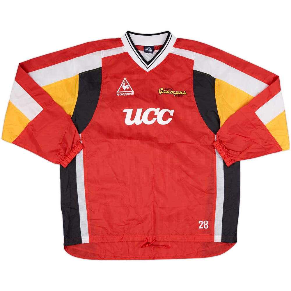 1999 Nagoya Grampus Eight Le Coq Sportif Player Issue Shell Top #28 - 10/10 - (L)