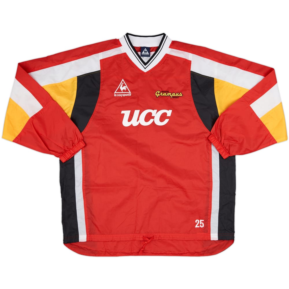 1999 Nagoya Grampus Eight Le Coq Sportif Player Issue Shell Top #25 - 9/10 - (L)