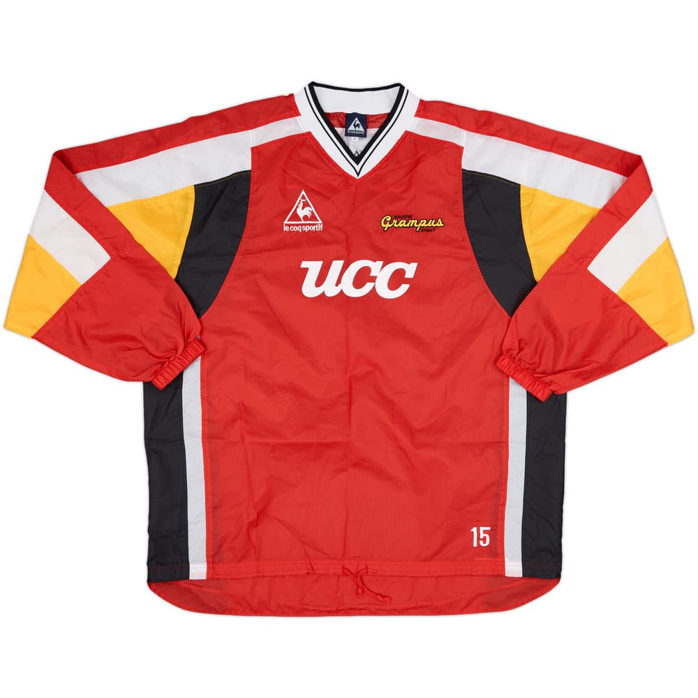 1999 Nagoya Grampus Eight Le Coq Sportif Player Issue Shell Top #15 - 10/10 - (XL)