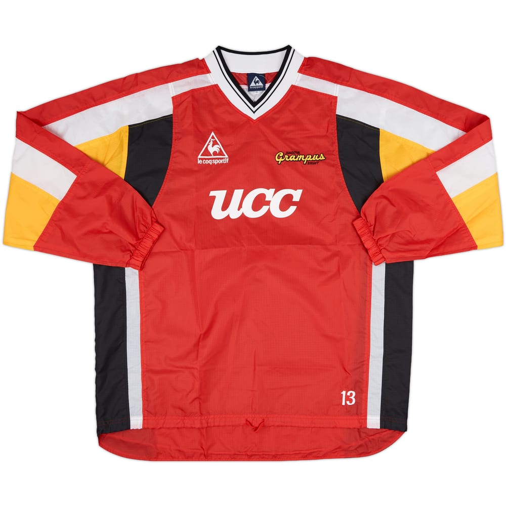 1999 Nagoya Grampus Eight Le Coq Sportif Player Issue Shell Top #13 - 10/10 - (L)