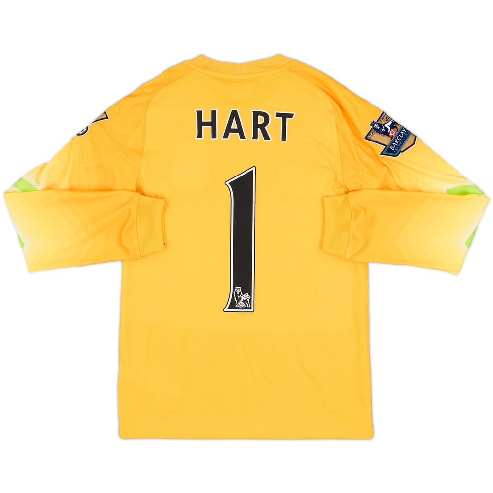 2014-15 Manchester City GK Shirt Hart #1 - 9/10 - (M.Boys)