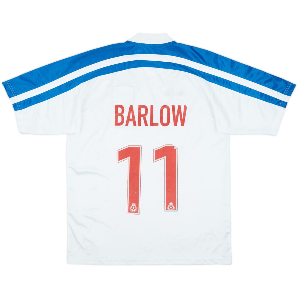 2000-02 Tranmere Rovers Home Shirt Barlow #11 - 7/10 - (L)