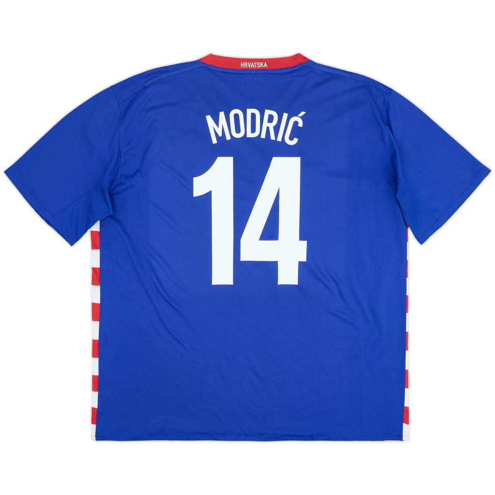 2007-09 Croatia Away Shirt Modric #14 - 6/10 - (XXL)