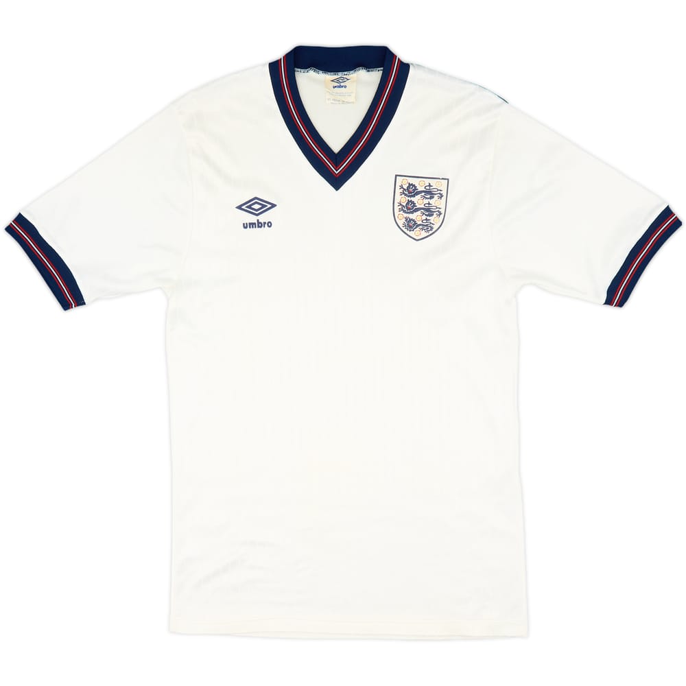 1984-87 England Home Shirt - 8/10 - (M)