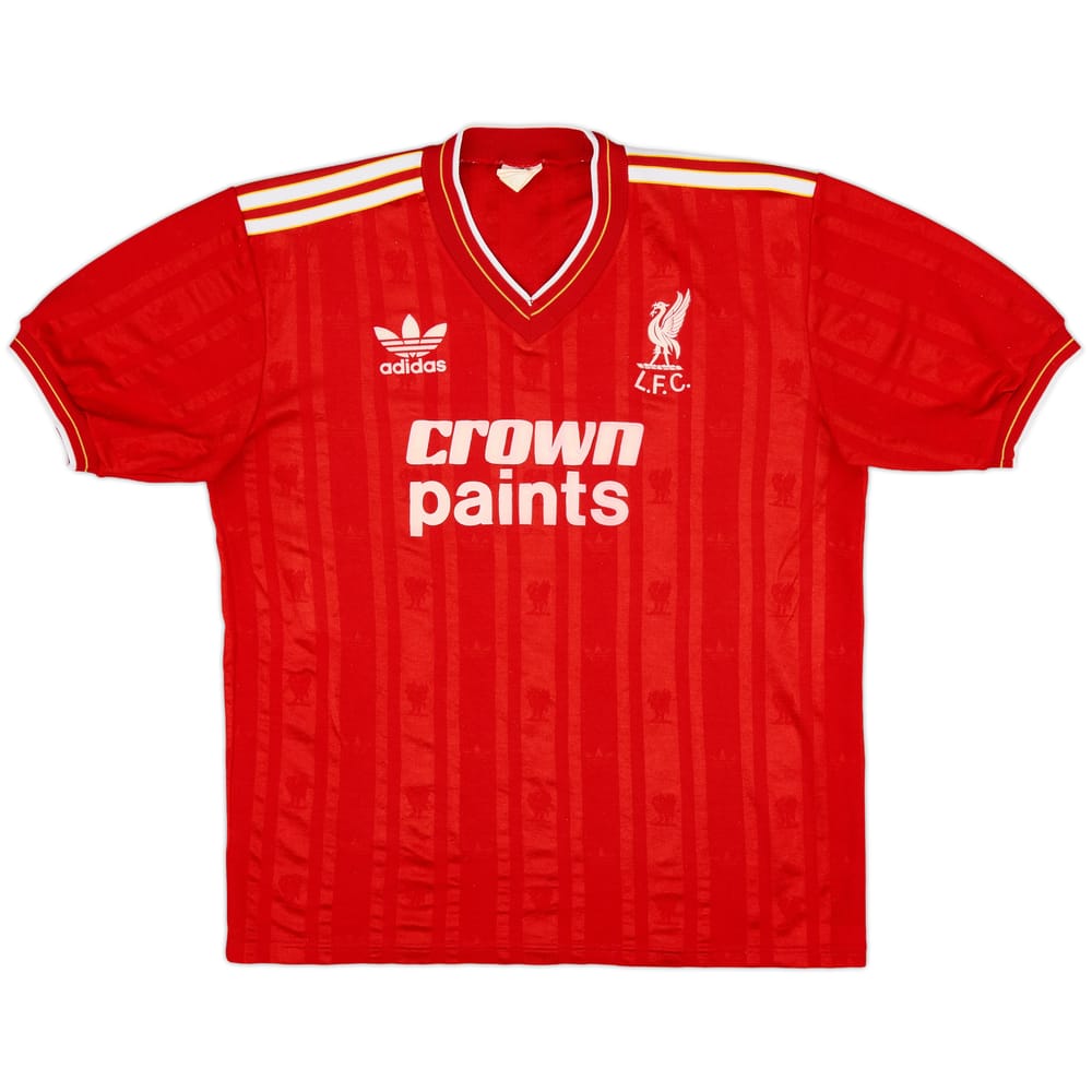 1985-87 Liverpool Home Shirt - 8/10 - (L)