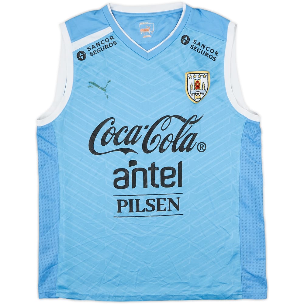 2010-12 Uruguay Player Issue Puma Training Vest - 5/10 - (L)