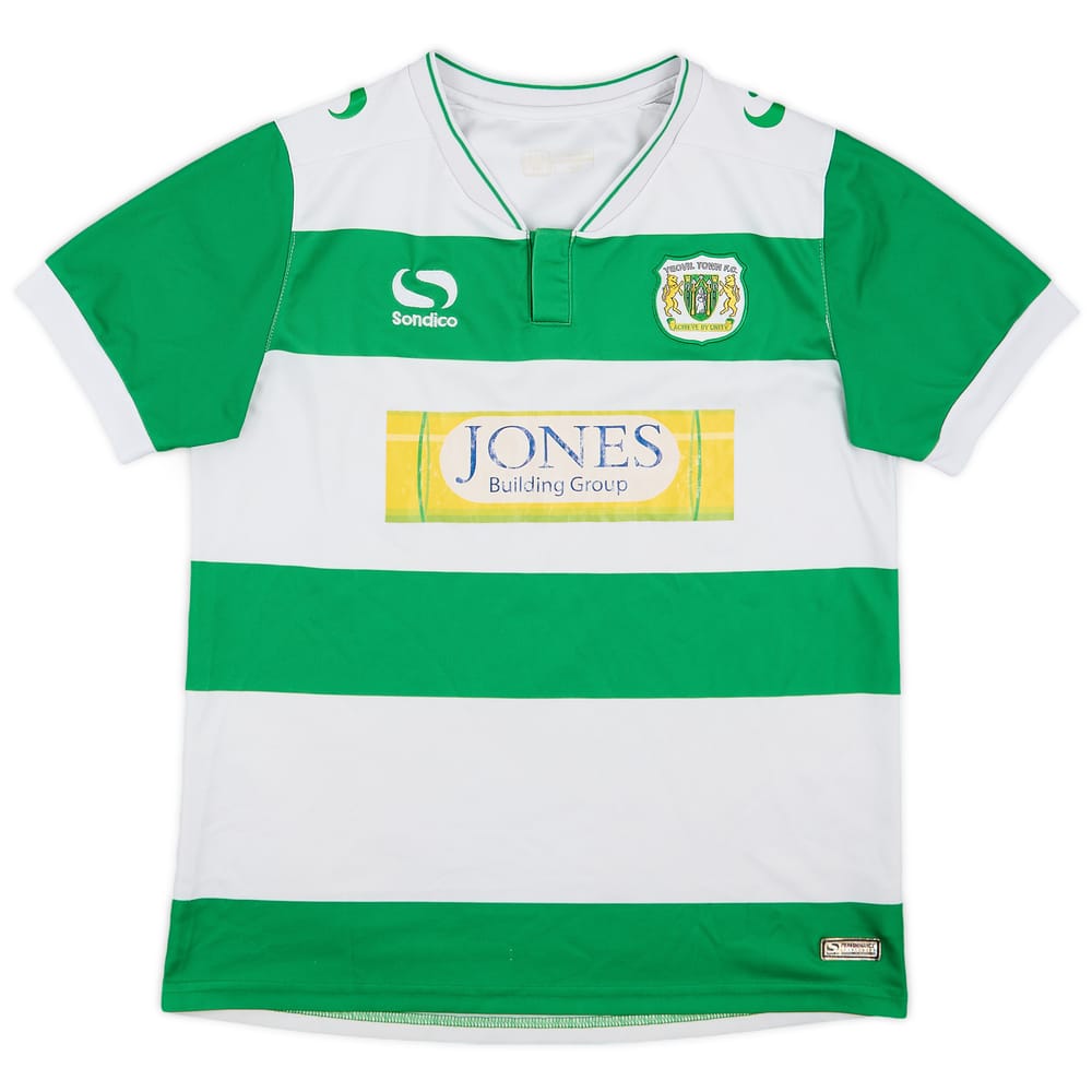 2015-16 Yeovil Home Shirt - 6/10 - (XL.Boys)