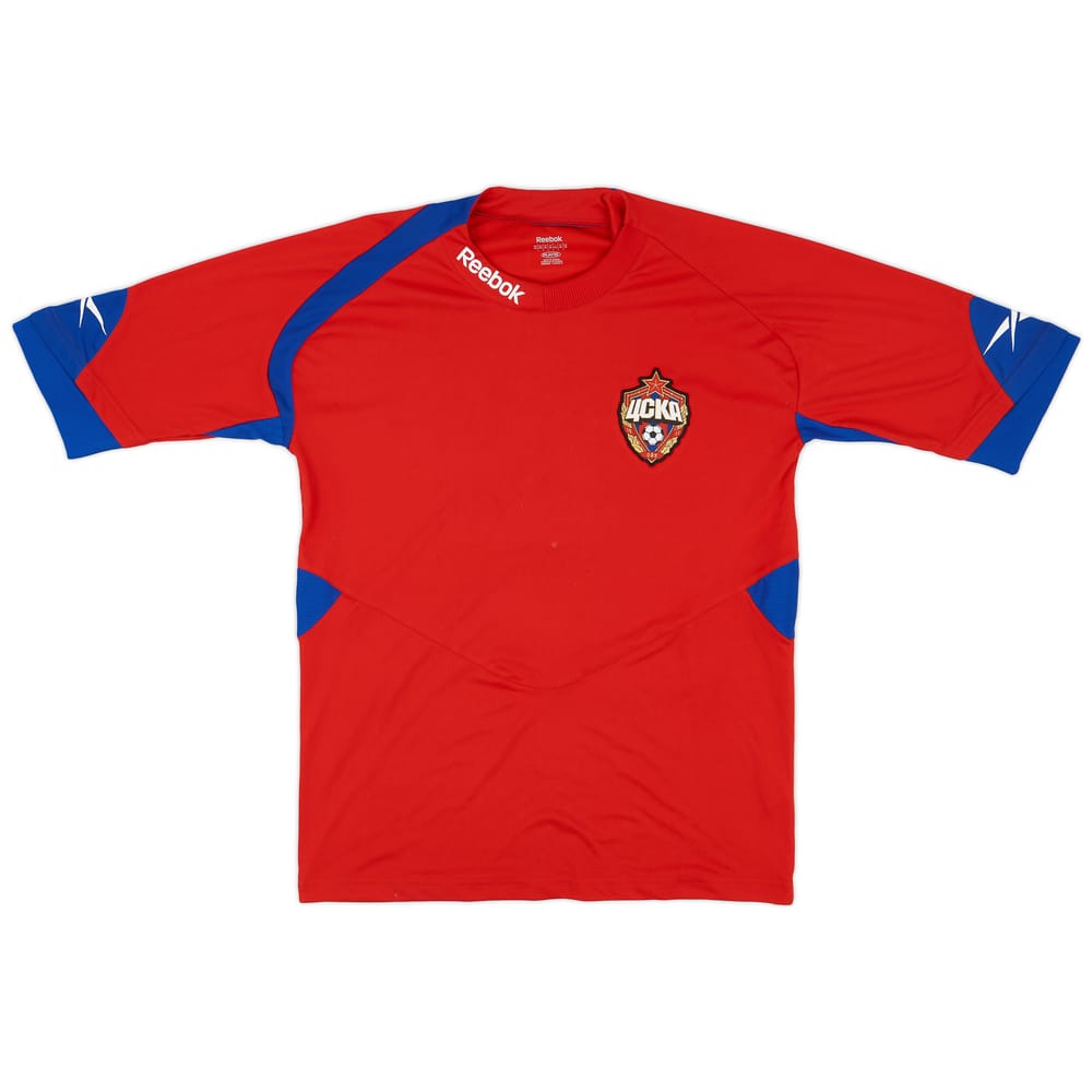 2009 CSKA Moscow Match Issue Home Shirt #4