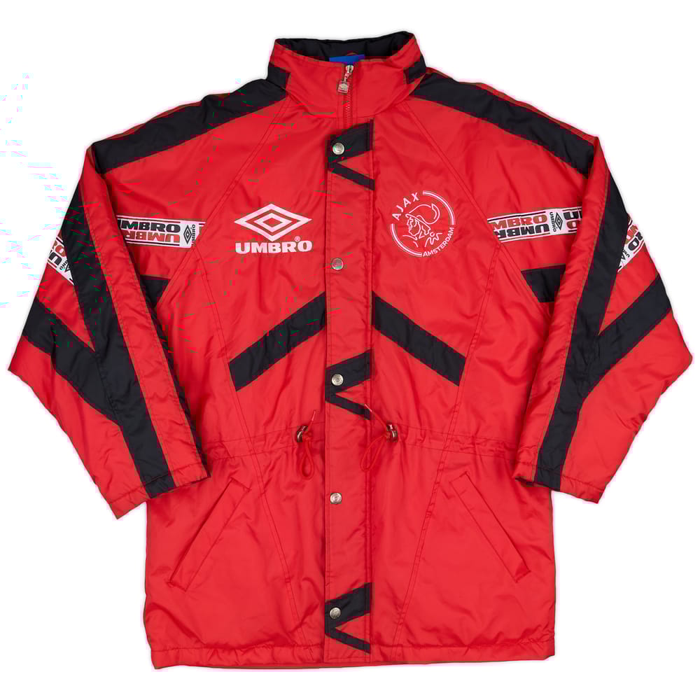 1994-95 Ajax Umbro Bench Coat - 9/10 - (M)