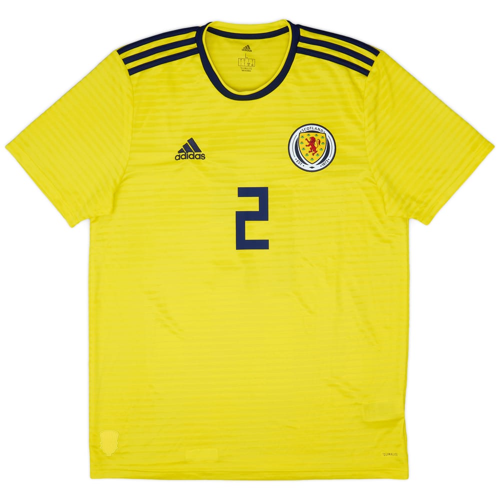 2017-18 Scotland Away Shirt #2 - 9/10 - (L)