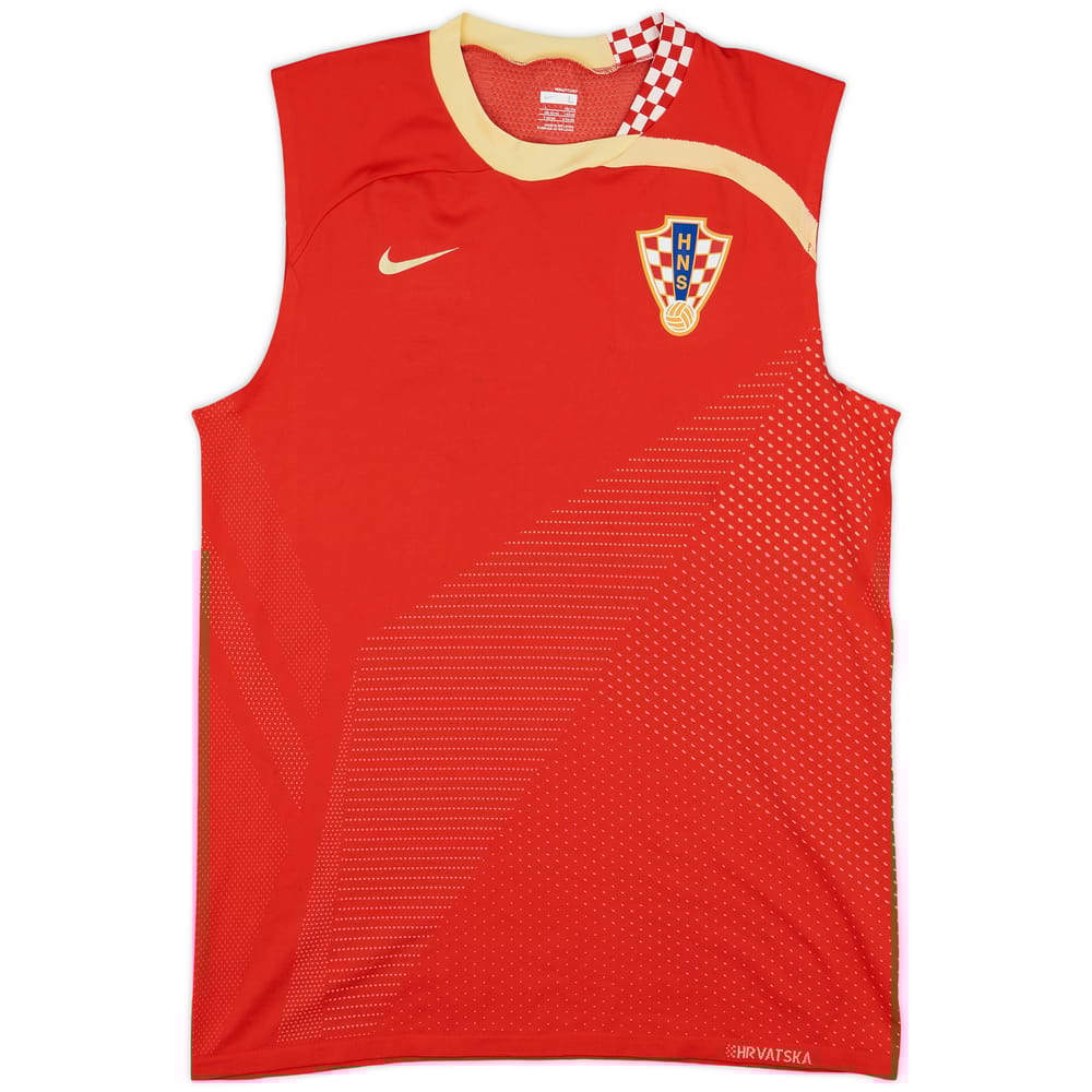 2008 Croatia Nike Player Issue Training Vest - 7/10 - (L)