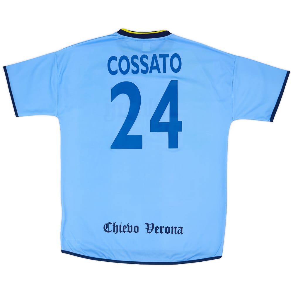 2002-03 Chievo Verona Away Shirt Cossato #24 - 9/10 - (XL)