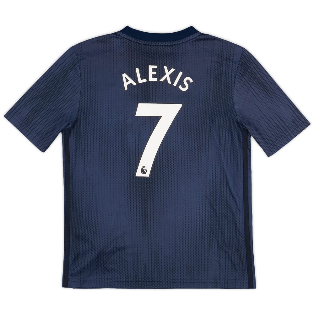 2018-19 Manchester United Third Shirt Alexis #7 - 9/10 - (M.Boys)