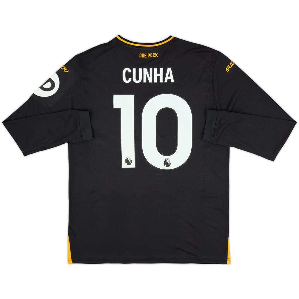 2024-25 Wolves Away L/S Shirt Cunha #10