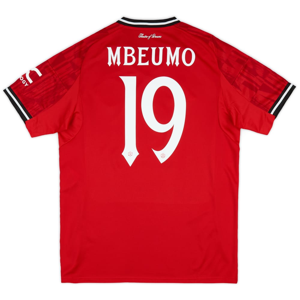 2025-26 Manchester United Home Shirt Mbeumo #19