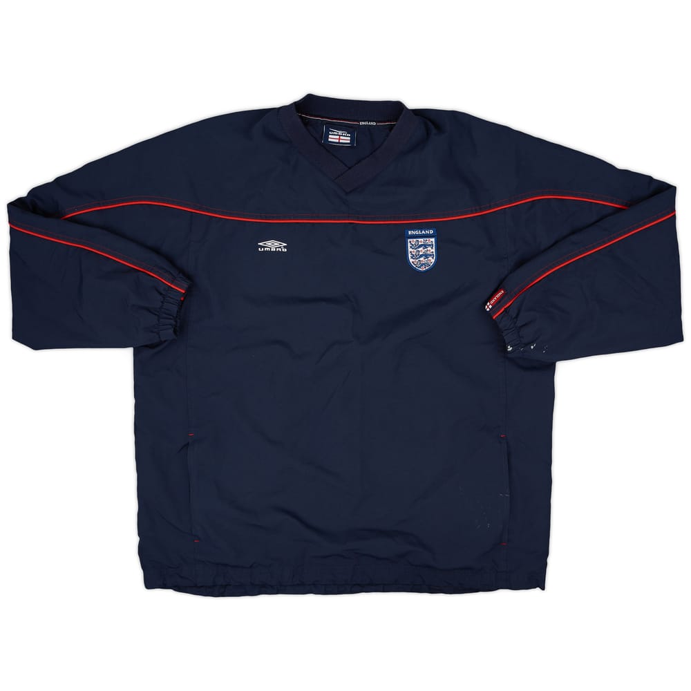 2002-04 England Umbro Drill Top - 7/10 - (XL)