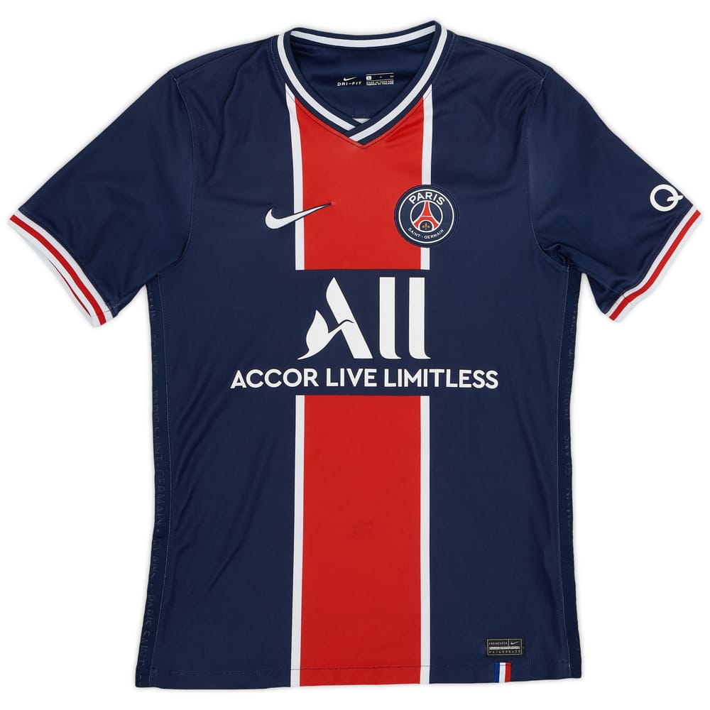 2020-21 Paris Saint-Germain Home Shirt - 8/10 - (S)