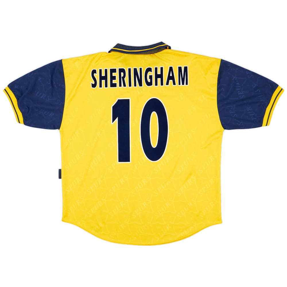 1995-97 Tottenham Third Shirt Sheringham #10 - 9/10 - (XL)
