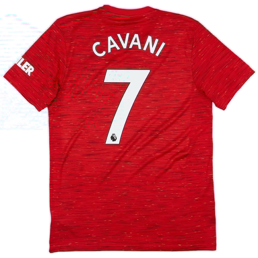 2020-21 Manchester United Home Shirt Cavani #7 - 9/10 - (M)