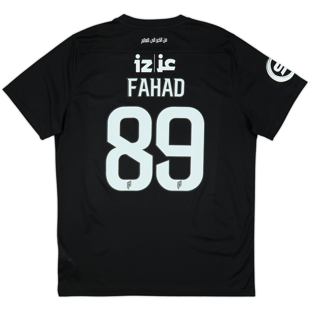 2024-25 Al Qadsiah GK Home Shirt Fahad #89 - As New - (XL)