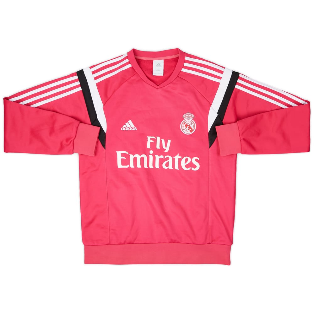 2014-15 Real Madrid adidas Sweat Top - 6/10 - (S)