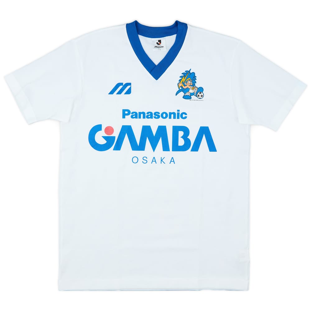 1993-95 Gamba Osaka Mizuno Training Shirt - 8/10 - (L)