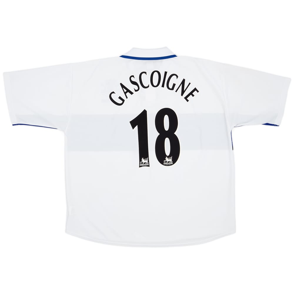 2000-01 Everton Third Shirt Gascoigne #18 - 7/10 - (XXL)