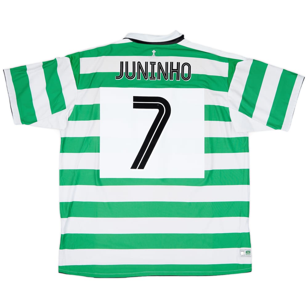 2004-05 Celtic Home Shirt Juninho #7 - 7/10 - (3XL)