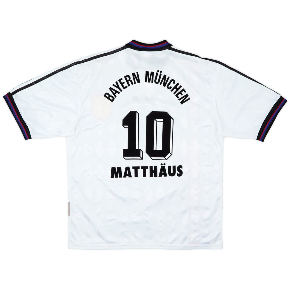 1996-98 Bayern Munich Away Shirt Matthaus #10