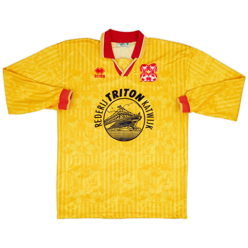 1990s Errea Template L/S Shirt - 9/10 - (L)