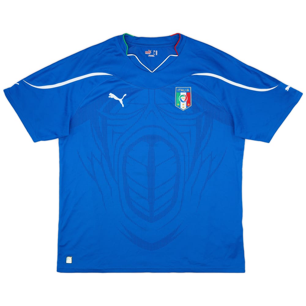 2010-12 Italy Home Shirt - 8/10 - (XXL)