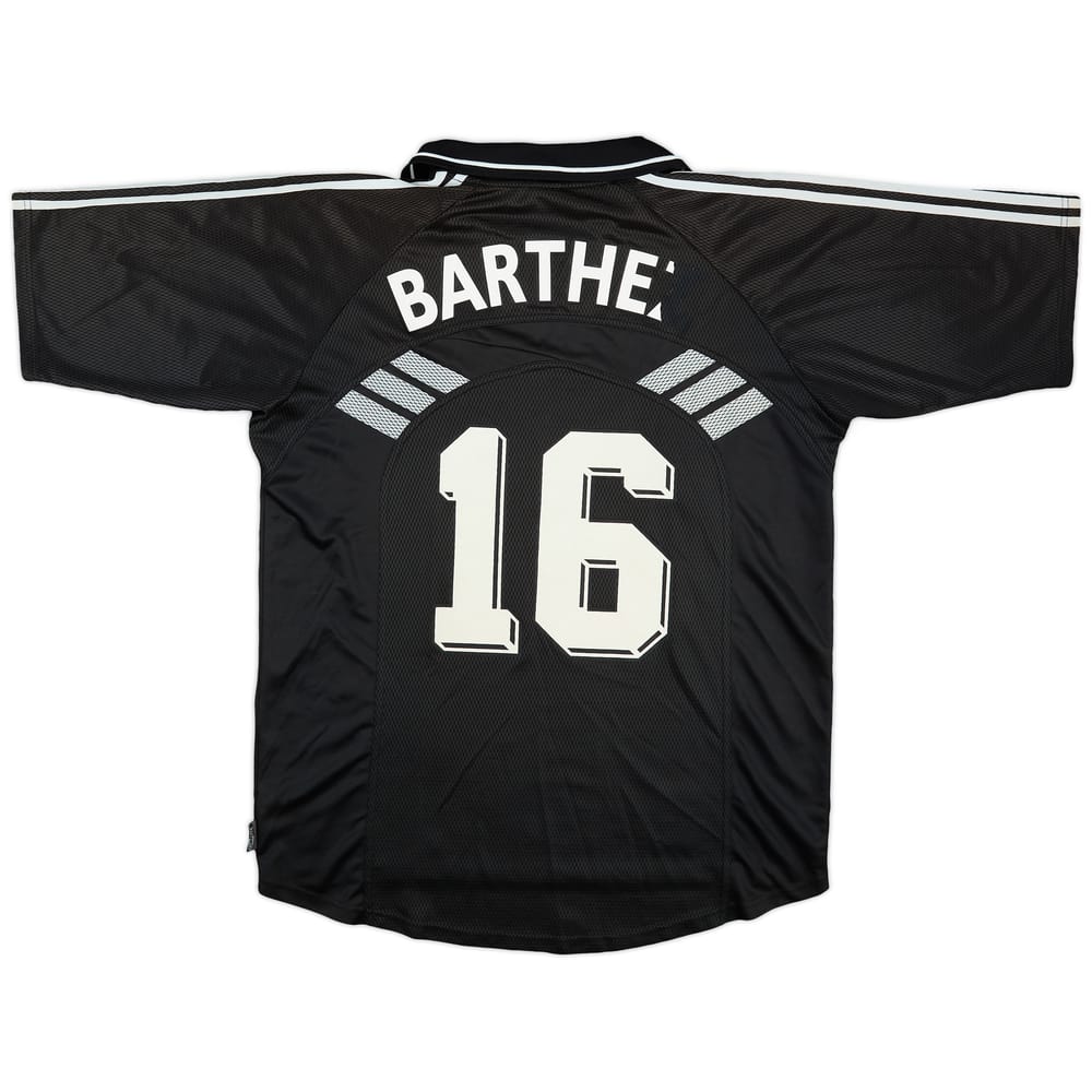 1998 France GK S/S Shirt Barthez #16 - 4/10 - (L)